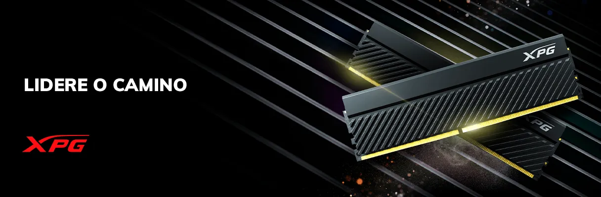 Memória XPG Gammix D45, 8GB, 3200MHz, DDR4, CL16, Preta | STARTEC