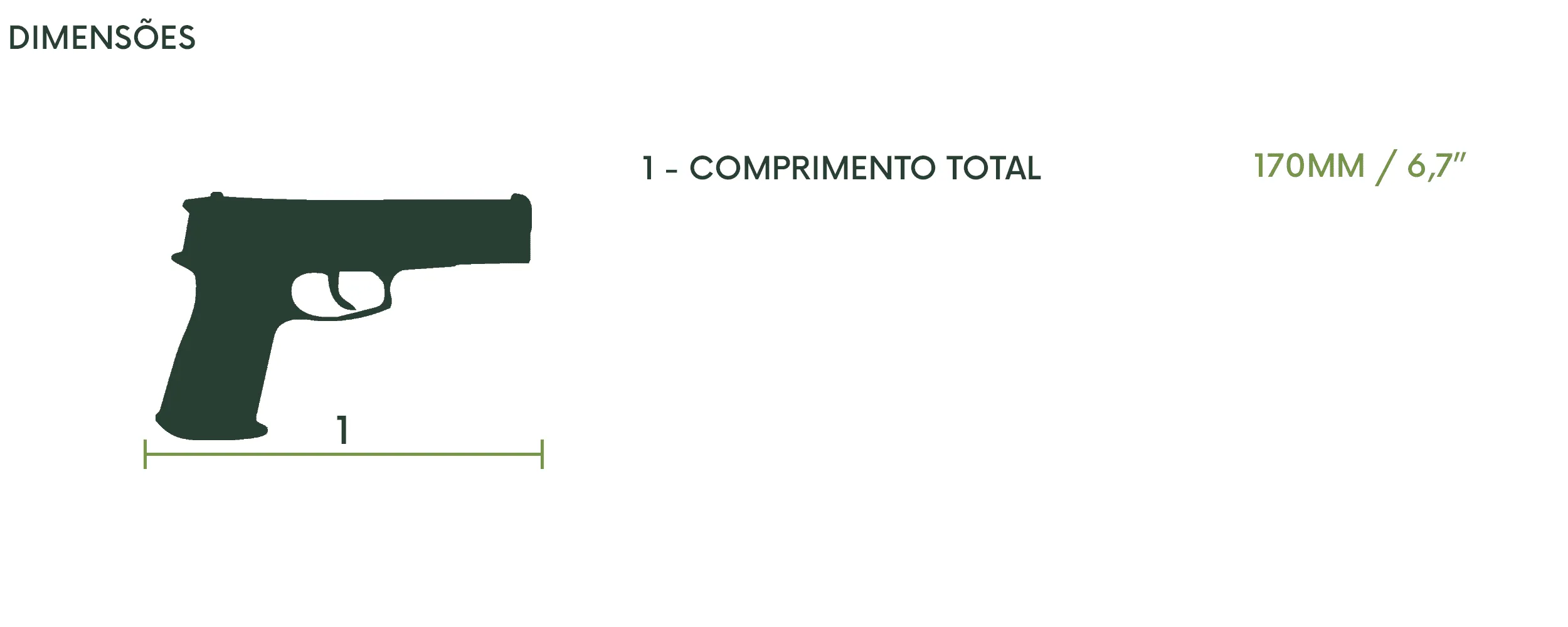 Pistola Taurus PT 838 C- 15+1 Tiros - Cal .380 - Caça e Pesca